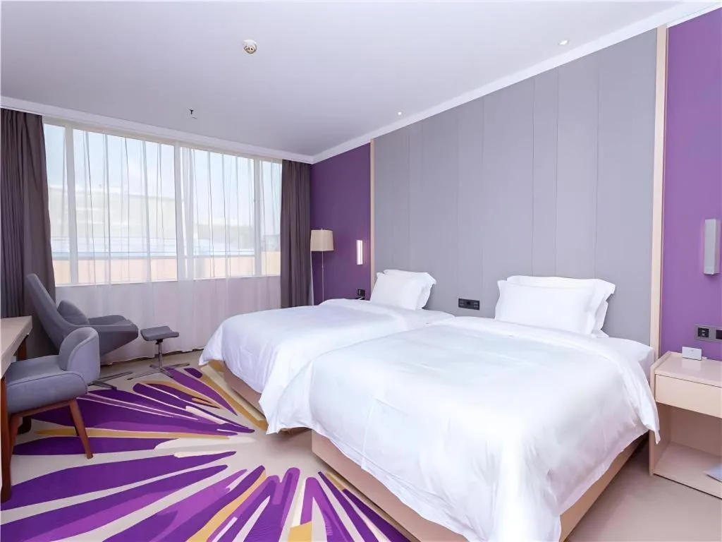 Bed in Lavande Hotel Guangzhou Zengchen Xintang Light Railway Station