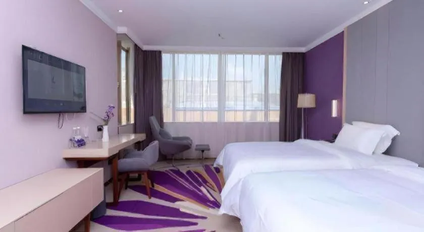 Bed in Lavande Hotel Guangzhou Zengchen Xintang Light Railway Station