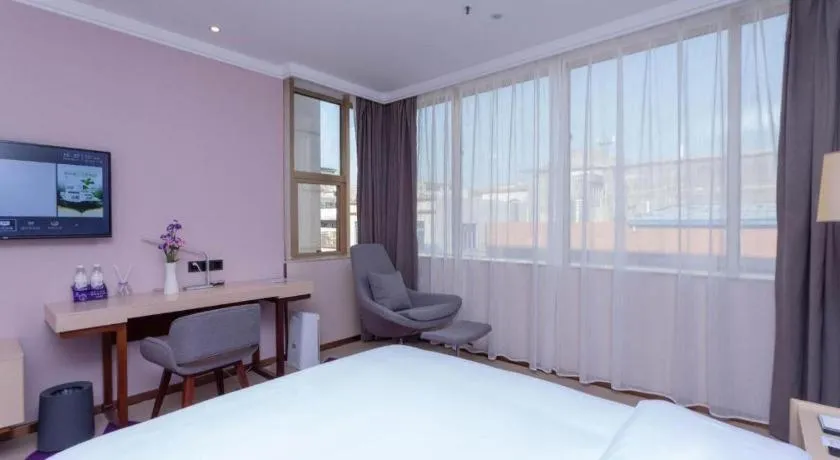 Bed in Lavande Hotel Guangzhou Zengchen Xintang Light Railway Station