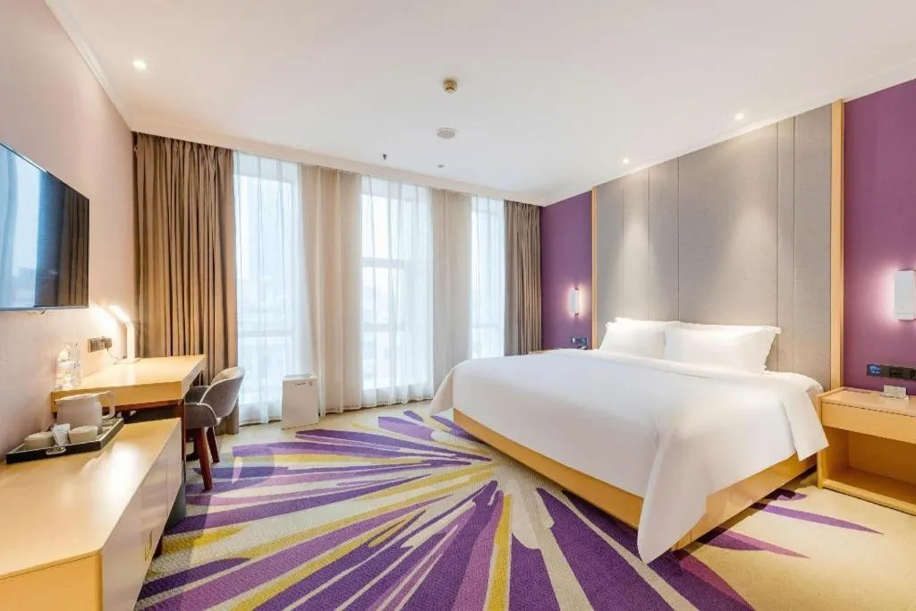 Bed in Lavande Hotel Guangzhou Zengchen Xintang Light Railway Station