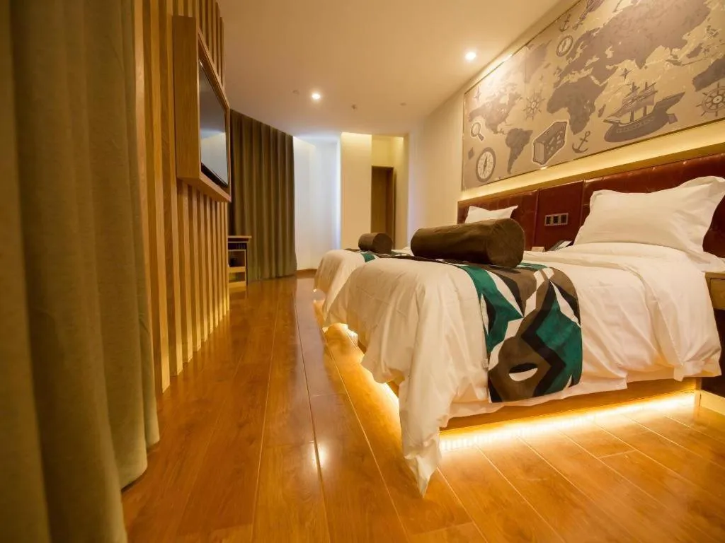 Bed in James Joyce Coffetel Harbin Central Street