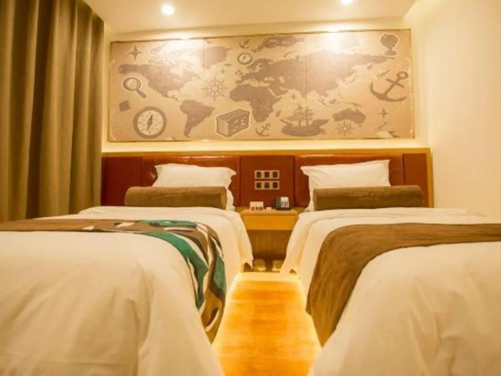 Bed in James Joyce Coffetel Harbin Central Street