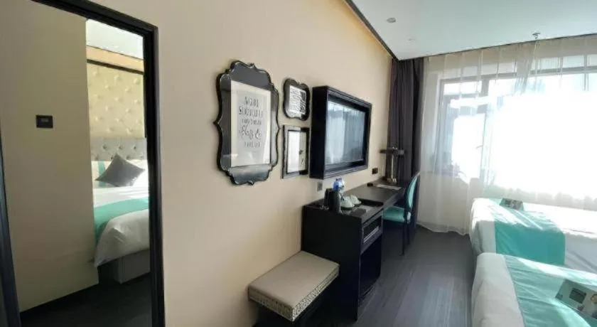 Bed in Xana Hotelle Shenyang Zhongshan Plaza the Affiliated First Hospital of China Medical University