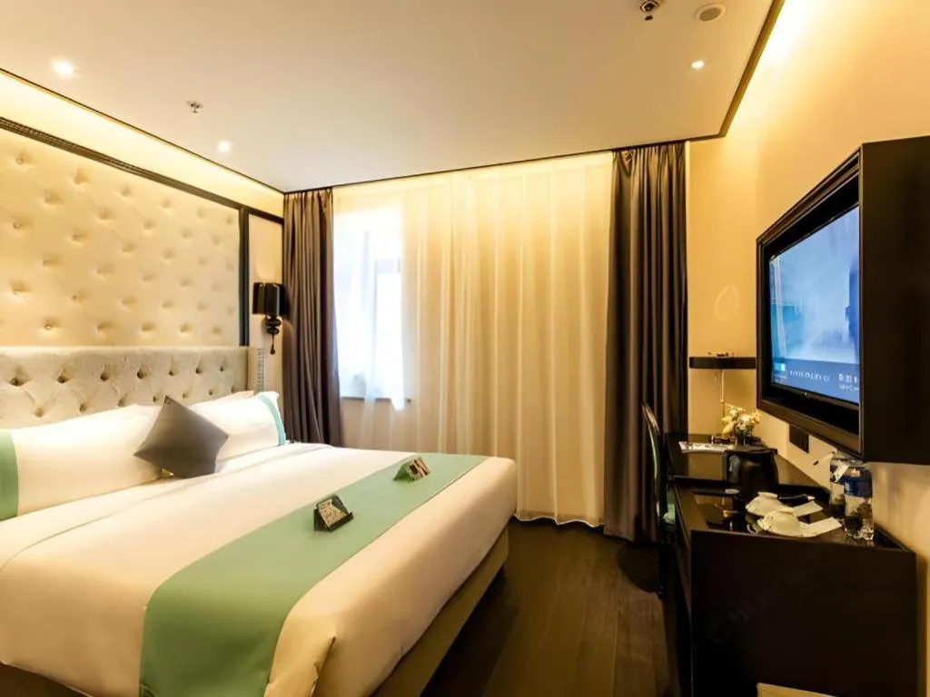 Bed in Xana Hotelle Shenyang Zhongshan Plaza the Affiliated First Hospital of China Medical University