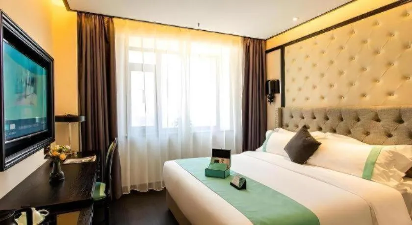 Bed in Xana Hotelle Shenyang Zhongshan Plaza the Affiliated First Hospital of China Medical University