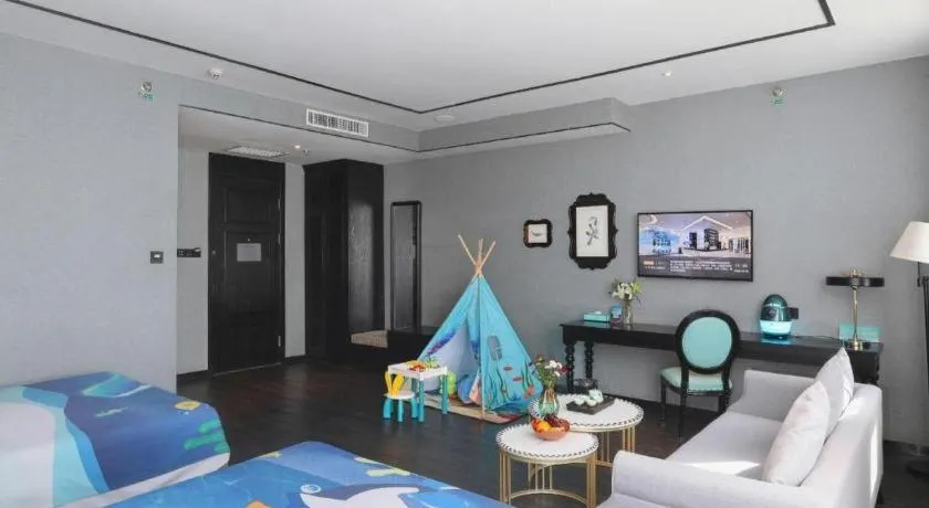 Bed in Xana Hotelle Yinchuan Swan Lake Wangfujing