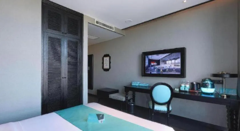 Bed in Xana Hotelle Yinchuan Swan Lake Wangfujing