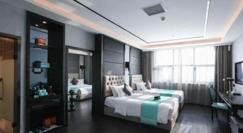 Bed in Xana Hotelle Yinchuan Swan Lake Wangfujing