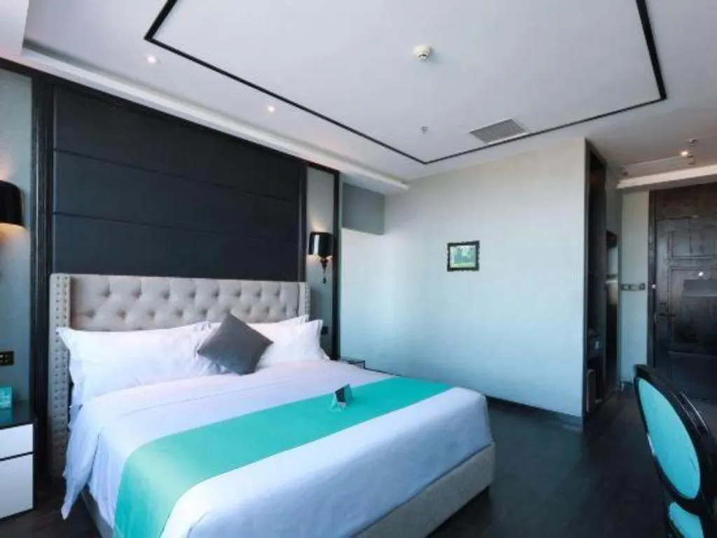 Bed in Xana Hotelle Yinchuan Swan Lake Wangfujing