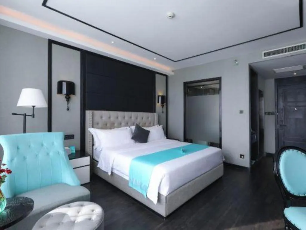 Bed in Xana Hotelle Yinchuan Swan Lake Wangfujing