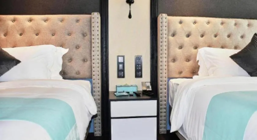 Bed in Xana Hotelle Zhuhai Gongbei Port