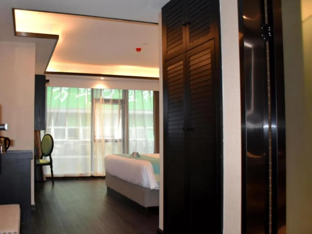 Bed in Xana Hotelle Zhuhai Gongbei Port