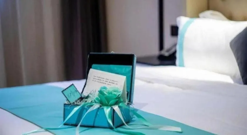 Bed in Xana Hotelle Zhuhai Gongbei Port