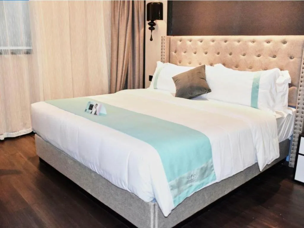 Bed in Xana Hotelle Zhuhai Gongbei Port