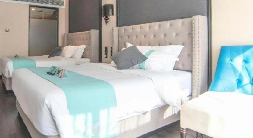 Bed in Xana Hotelle Zhuhai Gongbei Port