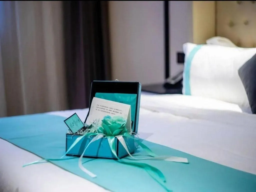 Bed in Xana Hotelle Zhuhai Gongbei Port