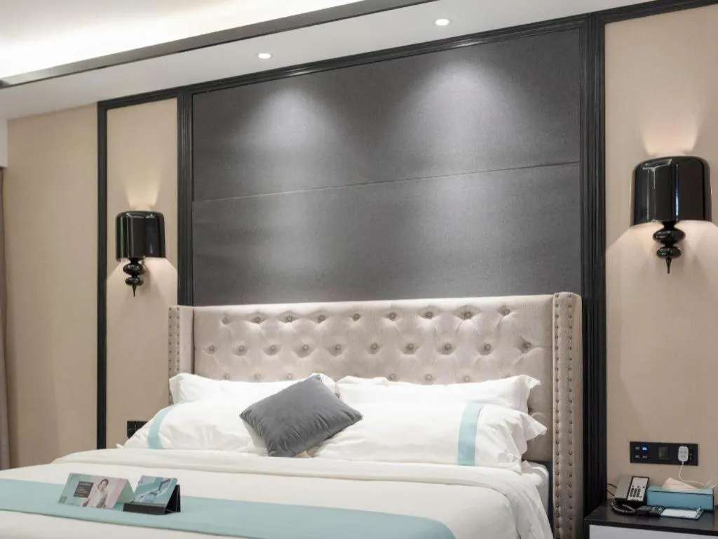 Bed in Xana Hotelle Zhuhai Gongbei Port