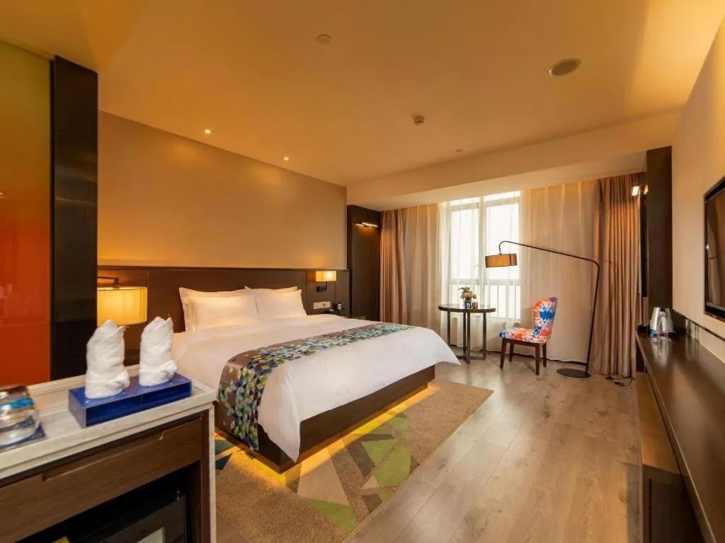 Bed in Zmax Hotel Guangzhou Railway Station