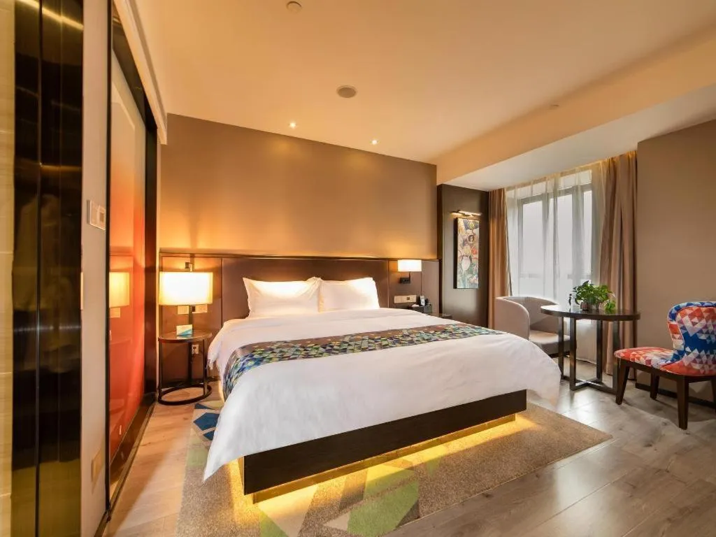 Bed in Zmax Hotel Guangzhou Railway Station