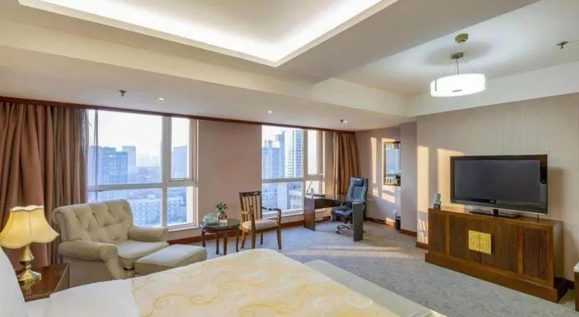 Bed in YUN-RAY Ambassador Hotel