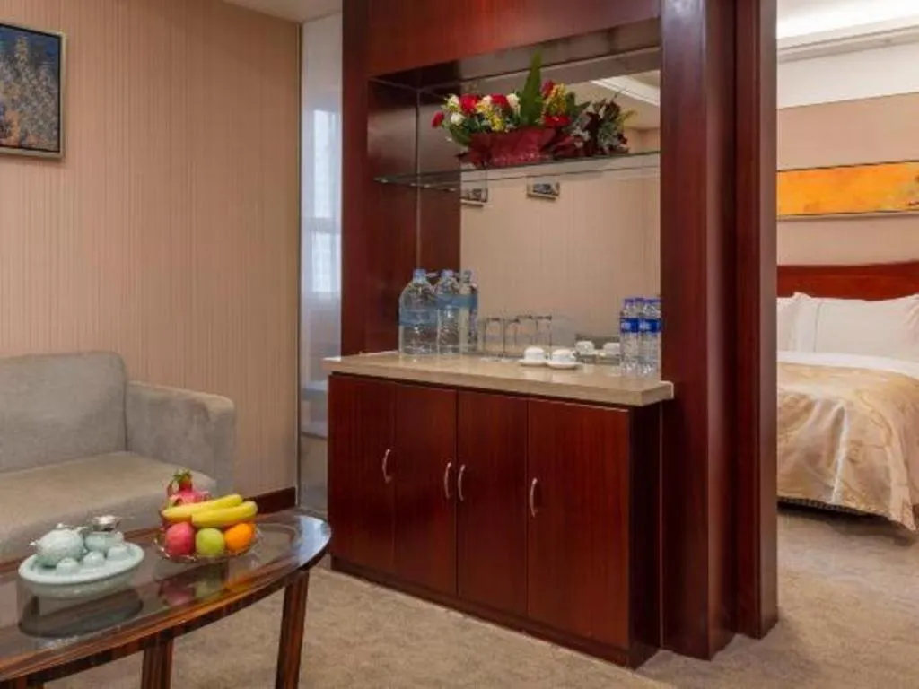 Bed in YUN-RAY Ambassador Hotel