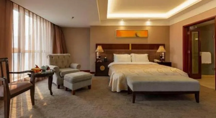 Bed in YUN-RAY Ambassador Hotel