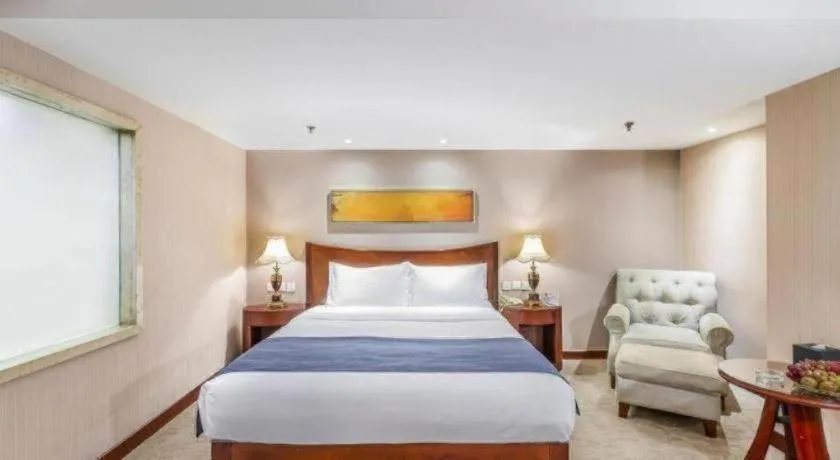 Bed in YUN-RAY Ambassador Hotel