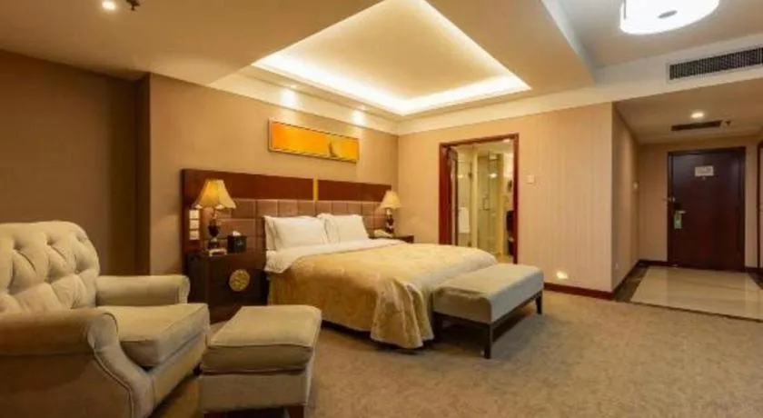 Bed in YUN-RAY Ambassador Hotel