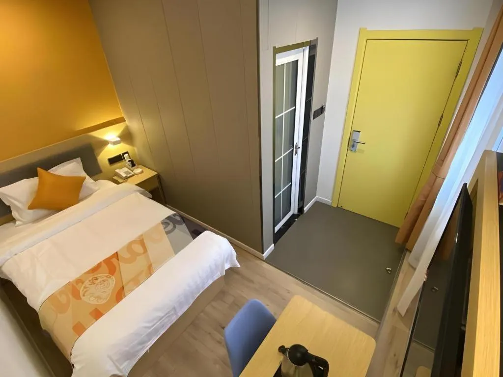 Bed in Shell Hotel Yinchuan Xingqing District Yuhuangge Street