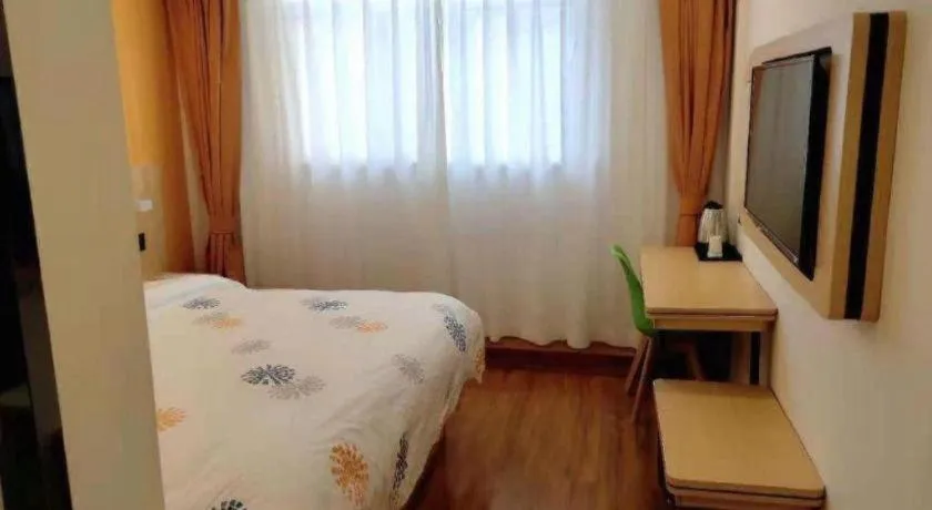 Bed in Shell Hotel Yinchuan Xingqing District Yuhuangge Street