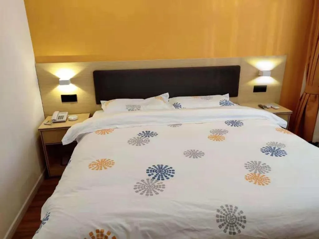 Bed in Shell Hotel Yinchuan Xingqing District Yuhuangge Street