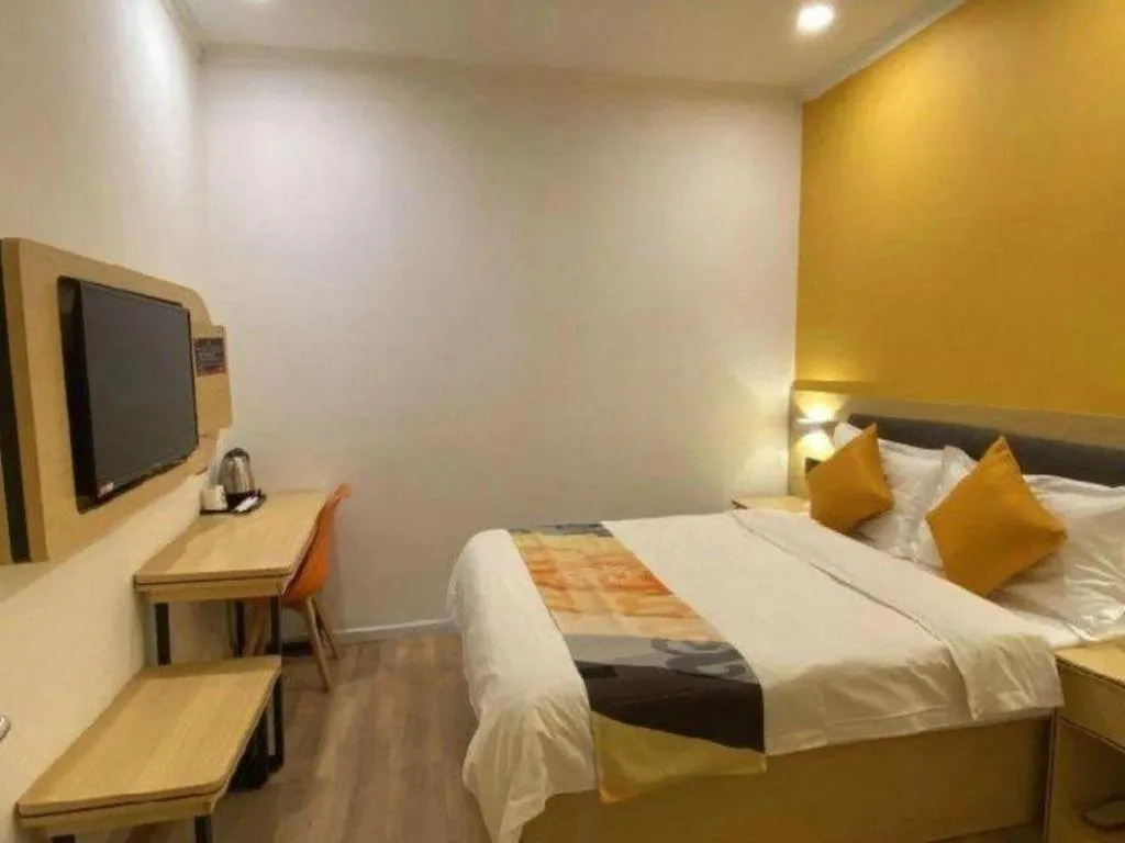 Bed in Shell Hotel Yinchuan Xingqing District Yuhuangge Street