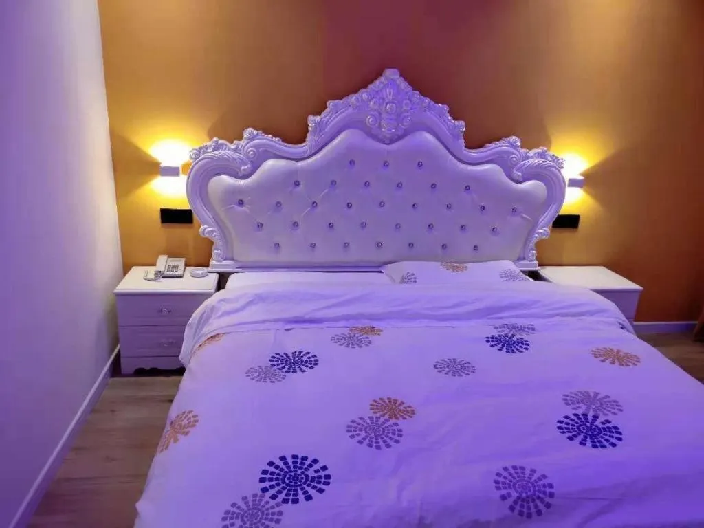 Bed in Shell Hotel Yinchuan Xingqing District Yuhuangge Street