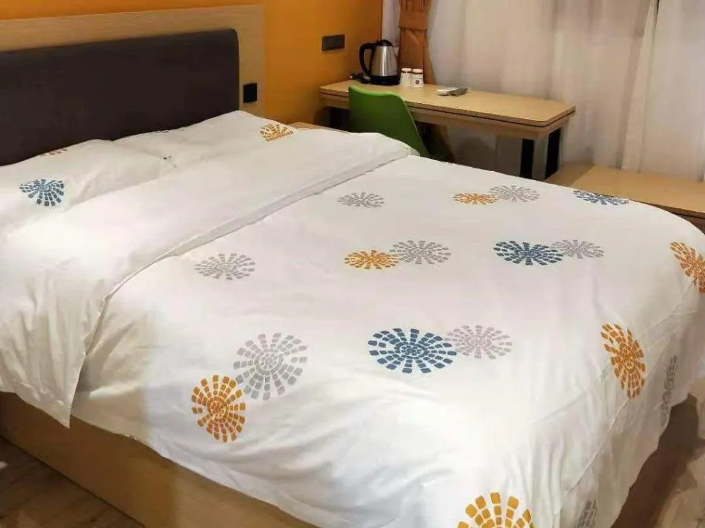 Bed in Shell Hotel Yinchuan Xingqing District Yuhuangge Street