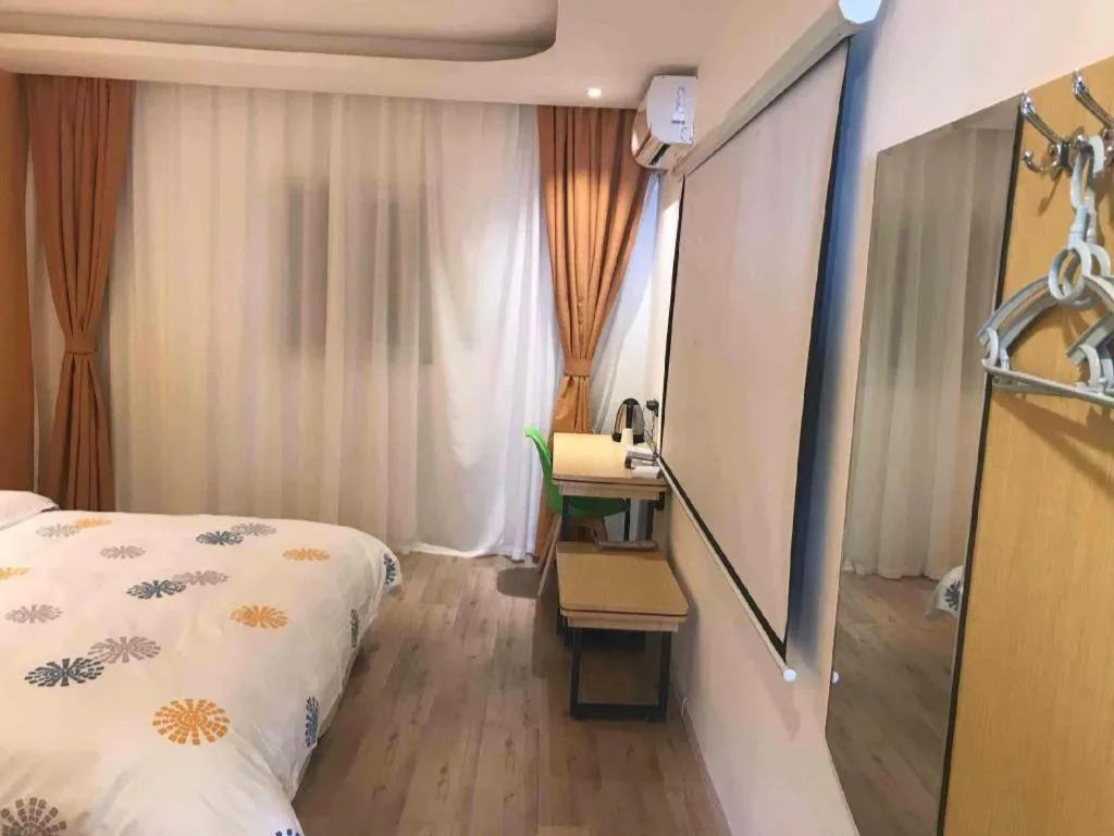 Bed in Shell Hotel Yinchuan Xingqing District Yuhuangge Street