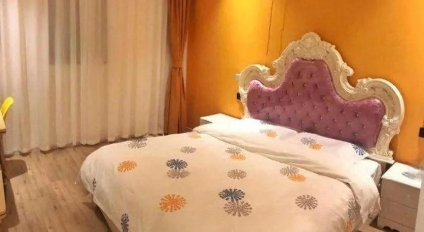 Bed in Shell Hotel Yinchuan Xingqing District Yuhuangge Street