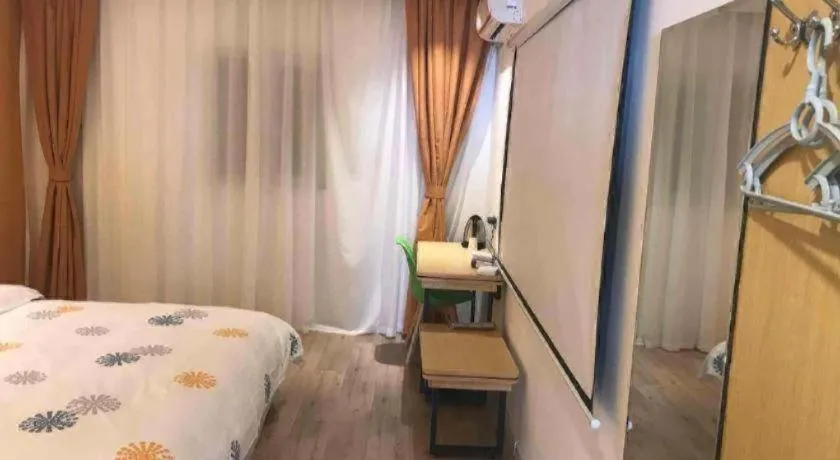 Bed in Shell Hotel Yinchuan Xingqing District Yuhuangge Street