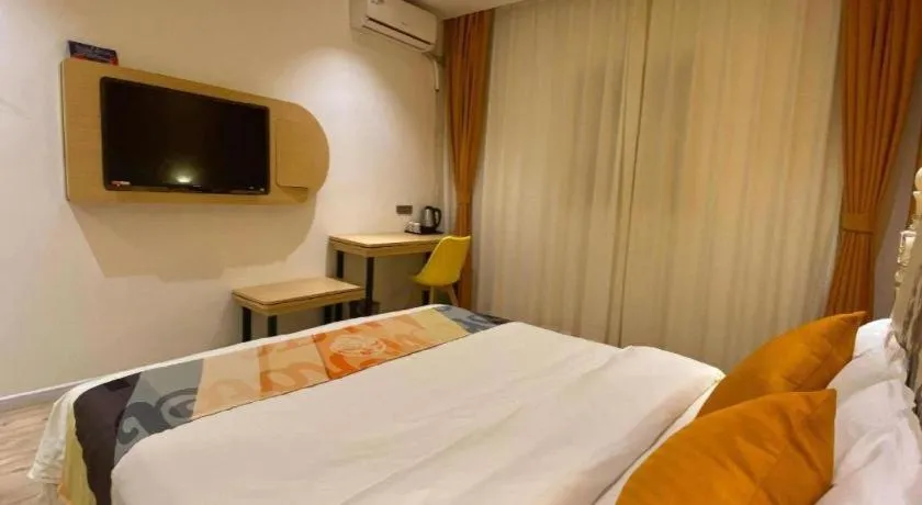 Bed in Shell Hotel Yinchuan Xingqing District Yuhuangge Street