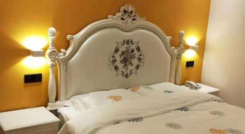 Bed in Shell Hotel Yinchuan Xingqing District Yuhuangge Street