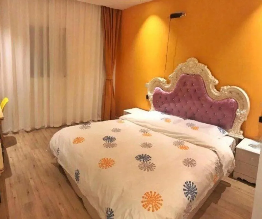 Bed in Shell Hotel Yinchuan Xingqing District Yuhuangge Street