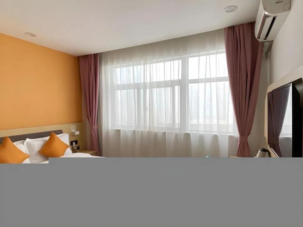 Bed in Shell Hotel Yinchuan Xingqing District Yuhuangge Street