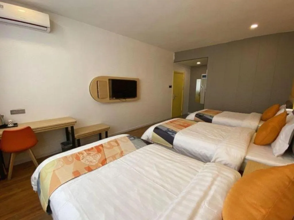 Bed in Shell Hotel Yinchuan Xingqing District Yuhuangge Street
