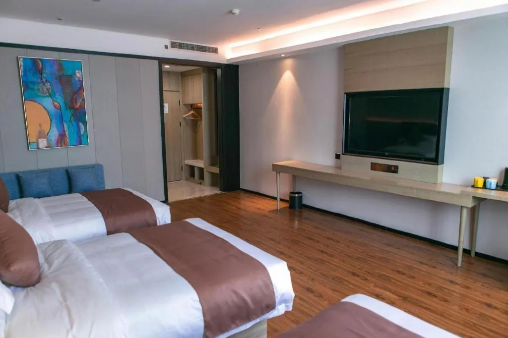 Bed in Gya Hotel Tangshan Caofeidian District Gongji Road