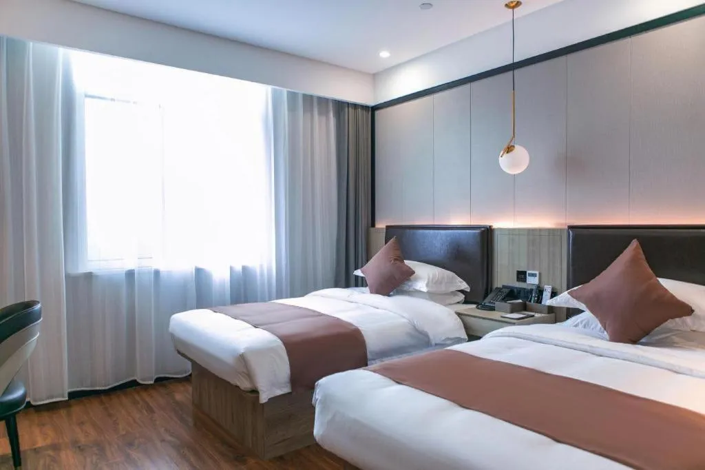 Bed in Gya Hotel Tangshan Caofeidian District Gongji Road