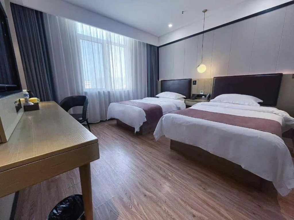 Bed in Gya Hotel Tangshan Caofeidian District Gongji Road