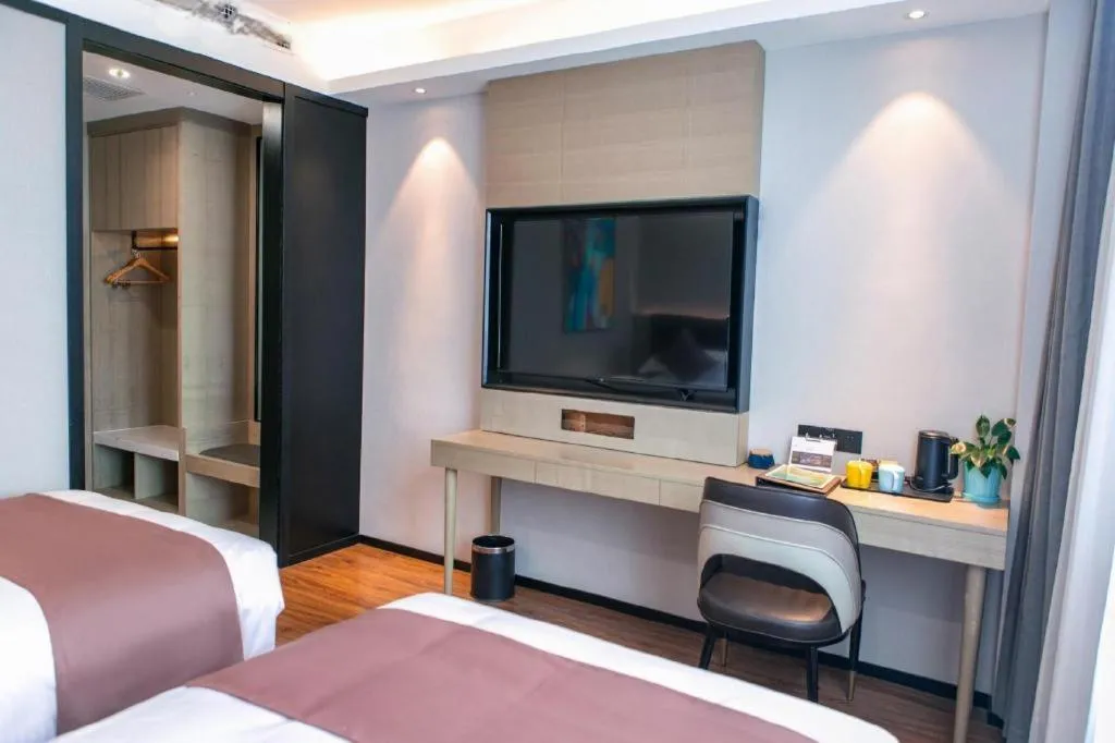 Bed in Gya Hotel Tangshan Caofeidian District Gongji Road