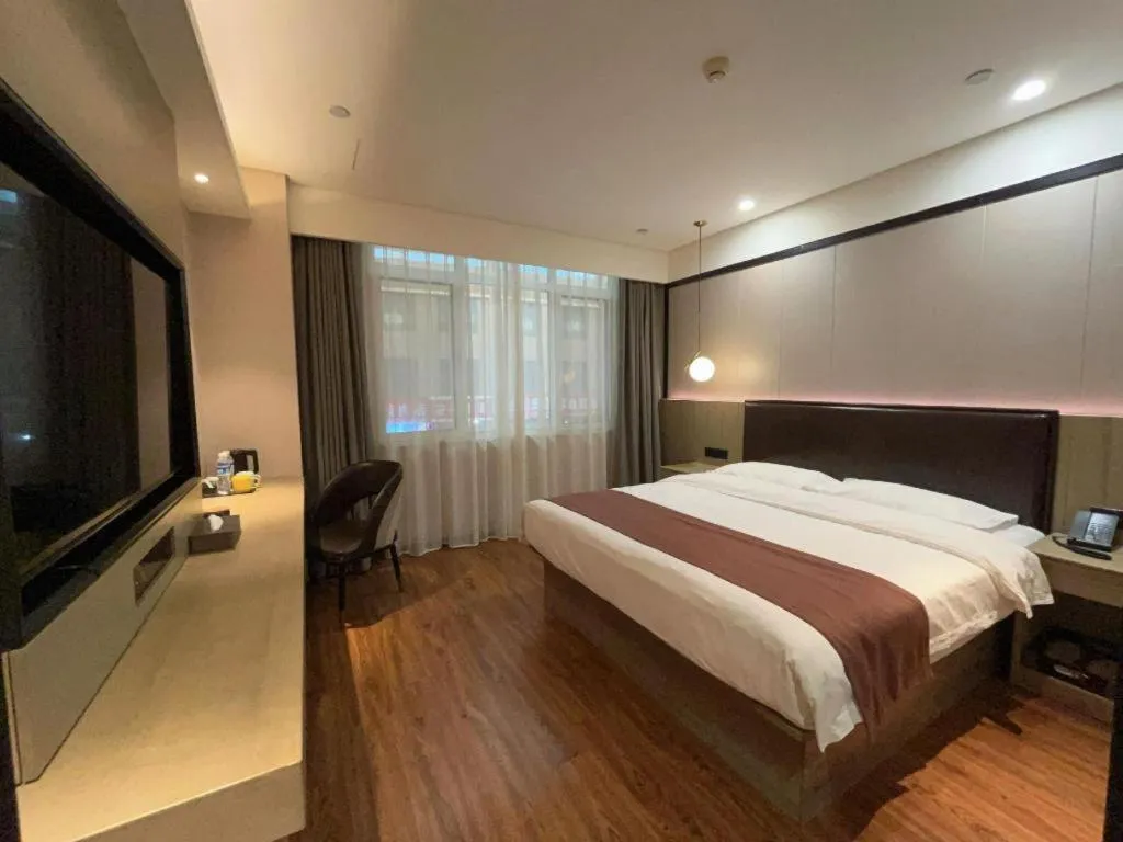 Bed in Gya Hotel Tangshan Caofeidian District Gongji Road