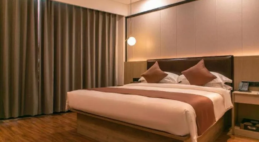 Bed in Gya Hotel Tangshan Caofeidian District Gongji Road