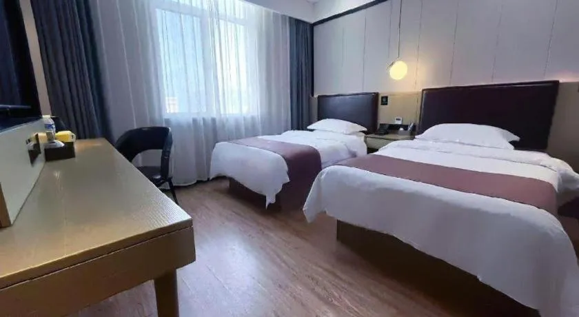 Bed in Gya Hotel Tangshan Caofeidian District Gongji Road
