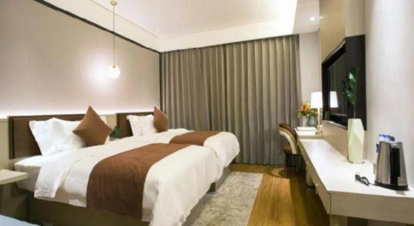 Bed in Gya Hotel Tangshan Caofeidian District Gongji Road